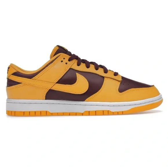 Nike | Shoes | Nike Dunk Low Yellowbordeaux Size 5 New  display picture 3